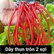 Dây thun tròn loại 2 sợi làm dụng cụ săn cá, tập luyện thể thao