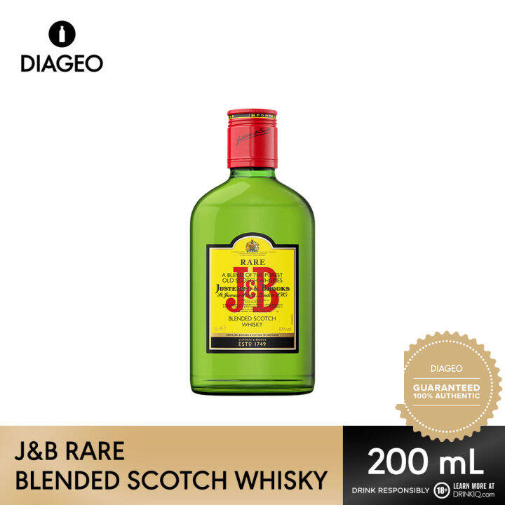 J&B Rare Blended Scotch Whisky 200ml | Lazada PH