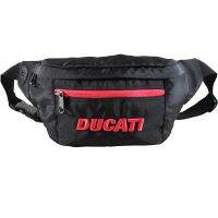 Ducati กระเป๋าคาดเอวดูคาติ Size 28x15x8 cm. DCT49 169 Black