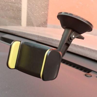 93mm Extendable Windshield Car Holder 360 Rotatable Car Phone Holder Universal GPS Stand Mount Support Window Glass Car Holder Car Mounts