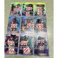 9Pcs/Set Pokemon Trainer Girls Flash Cards Acg Naked Marnie Gift Toys Game Anime Collection Cards