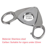 Silver Stainless Steel Ciggare Cutter Travel Ciggar Punch Scisors Ciger Guillotine Knfe Cutting Accessories