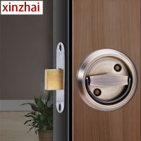 Invisible Door Pull Ring Locks Hidden Door Lock Sliding Door Lock Wooden Door Handles Surface Mounted Handle Door Hardware