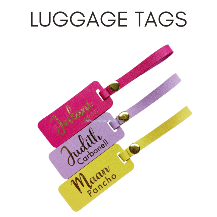Personalized Luggage Tag Bag Tag Bag ID Lazada PH