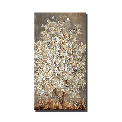 Large Wall Art Handmade Abstract Oil Painting On Canvas Golden Tree Thick Texture Oil Painting For Home Living Room Ho Decor