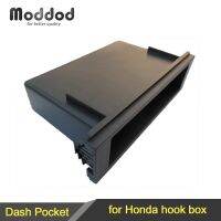 One Din Car Radio Refitting Pocket Storage For Honda Cars Stereo Trim Kit Frame Fascia Drawer