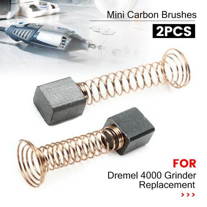 Pcs X X Mm Mini Carbon Brushes Repairing Part Carbon Brush For Dremel Grinder