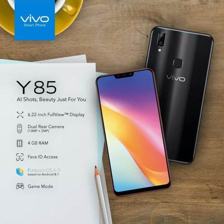 VIVO Y85 Smartphone 2023 100% Original 6+128GB Android Cellphone 6.3 ...