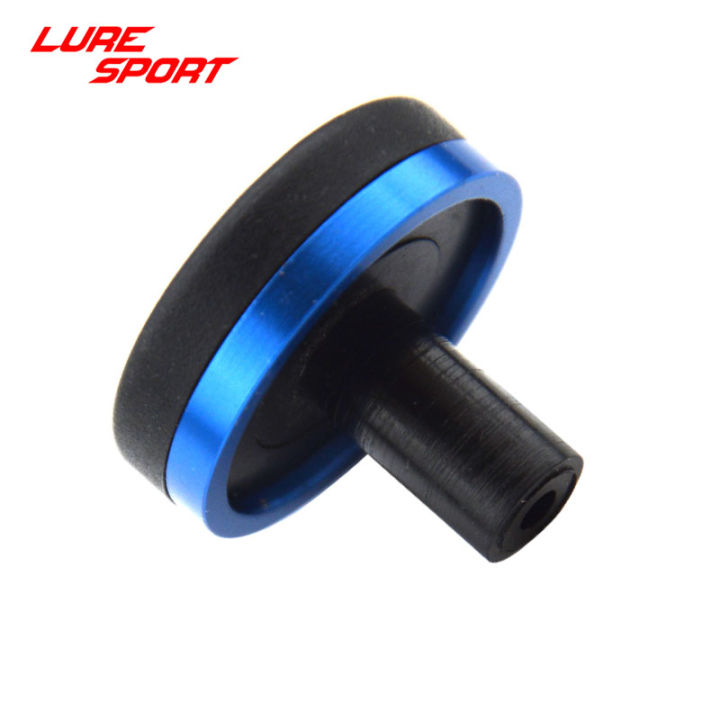 luresport-6ชิ้นหมวกยางคดเคี้ยวตรวจสอบก้นพลาสติกคันเบ็ดส่วนประกอบอาคารตกปลาขั้วโลกซ่อมอุปกรณ์-diy