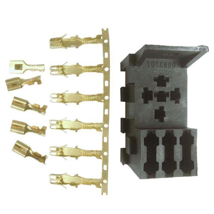 For Car Rv Yacht Relay & 3 Fuse Base Kit 4, 5 Pin & Flasher Relays