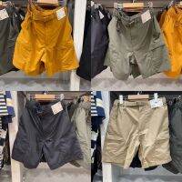 Japanese Uniqlo original mens/womens outdoor water-repellent nylon belt multi-function shorts mid pants 455505