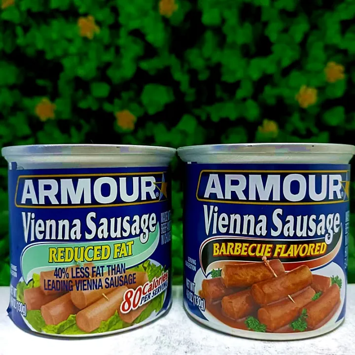 130 g the Vienna sausage can barbecue flavor ARMOUR ViennaSausage