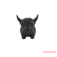 DONGLIONG รูปปั้นวัวไฮแลนด์สำหรับงานฝีมือรูปปั้นวัวไฮแลนด์สำหรับตกแต่งบ้าน