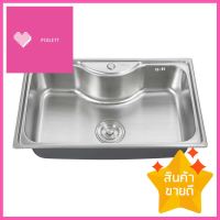 ซิงค์ฝัง 1หลุม LINEA V80.50 1B สเตนเลสBUILT-IN SINK LINEA V80.50 1B STAINLESS STEEL **ราคาดีที่สุด**