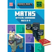 Right now ! Minecraft Maths Ages 8-9: Official Workbook (Minecraft Education) หนังสือใหม่พร้อมส่ง (English Book)