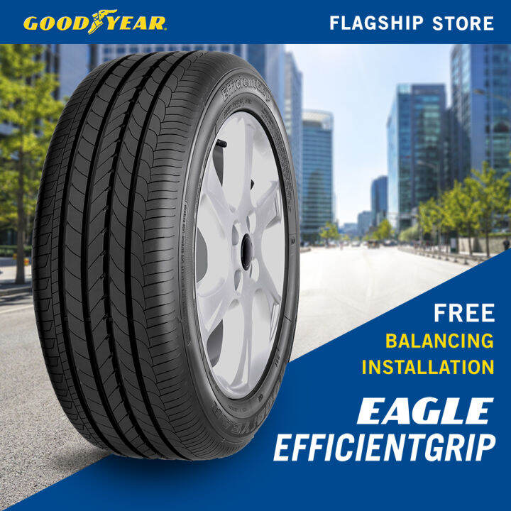 Goodyear 215/55R17 EfficientGrip Tyre (Worry Free Assurance) - HRV ...