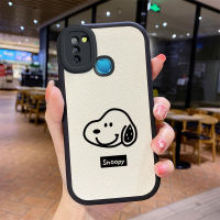 เคส Infinix Smart 5 Case Snoopy leather ซิลิโคนนุ่มกล้องหน้าเต็มหน้า ป้องกันกล้อง กันกระแทก ฝาหลัง