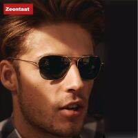 Zeontaat Luxury Men Sunglasses Brand Vintage Driving Glasses Women Sun Glasses Green Square Mirror Retro Oculos De Sol Masculino