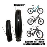 จักรยานกระแทก2620 "X4.0ไขมันยางยามโคลนพิทักษ์ชุดบังโคลนสำหรับ BMX พับหิมะ E-จักรยานจักรยาน MTB ขี่จักรยานอุปกรณ์