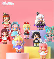 Mini World Cosmic Girl Group Series Blind ตุ๊กตาตกแต่งมือของเล่นเด็กของขวัญชุดตกแต่งบ้าน