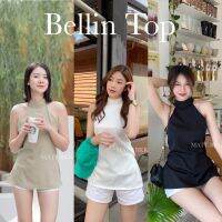 ?Bellin Top? เสื้อแขนกุดตัวยาว ผ้าพริ้วๆใส่สบาย ด้านหลังเป็นซิปยาว รูดปรับได้จริงนะคะ น้องสวยมากๆเลยค่า Cropbkk