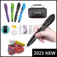 2023 New 3D Pen 3D Printing Pen For Kids With PLA Filament 3D Creative Toy Childrens Gifts 3d Pens Set With Portable Bag