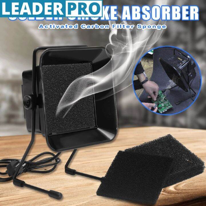 Portable Solder Smoke Absorber ESD Fume Extractor for Soldering Iron