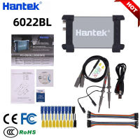 Hantek 6022BL ออสซิลโลสโคปแบบดิจิตอล20MHz 2ช่อง Transiloscopio Portatil PC ฐาน USB 16ช่อง Logic เครื่องวิเคราะห์เครื่องมือ