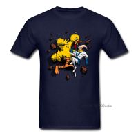 Jim Gets The Bird Summer T Shirt Men 3D Tshirts Funny T-shirt Cartoon Fighter Clothes Custom Company Blue Tops Tees Cotton