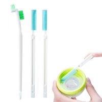 【CW】 3Pcs Bottle Cleaning Small Household Groove Brushes With Curved Stain Removal Tools