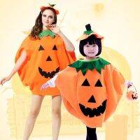 2023 Halloween Gift for Adult and Kid Pumpkin Grament Costume Clothing Bag Hat Set Hallowmas Party Supply Christmas