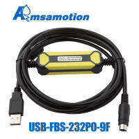 USB-FBS-232P0-9FสำหรับFatek FBS FB1Z B1 Seriesเขียนโปรแกรมพีแอลซีสายการสื่อสารดาวน์โหลดข้อมูลเคเบิลยูเอสบีไปยังUSB To RS232อะแดปเตอร์