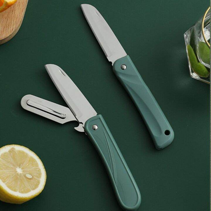 2in1-stainless-steel-peeler-opener-multifunctional-fruit-potato-cutter-peeler-folding-knife-fork-camping-bento-kitchen-gadget-graters-peelers-slicers