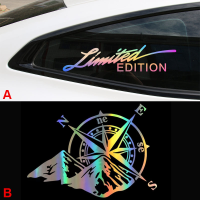 สติกเกอร์เลเซอร์รถยนต์ Mountain Auto รถจักรยานยนต์สติ๊กเกอร์จักรยาน Limited Edition Pattern Car Body Styling Decoration Decals