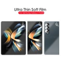 z folder 4 Camera Lens Glass Front Back Screen Protector For Samsung Galaxy Z Fold 4 Soft Hydrogel Film zfold 4 z fold4 z4 Film