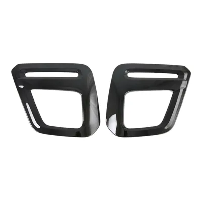 Front Fog Lamp Cover Trim for Subaru Forester Sport/Touring/E-BOXER/IS/SK 2019-2021 Black Car Foglight Trims Stickers