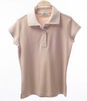 กรีน ค๊อตตอน เสื้อโปโลสายฝนแขนสั้น Green Cotton Ladies’ Polo Shirt Rain Drop Fabric (Stretch Cotton) 12003