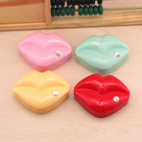 5pcs 9*6.5*2.3CM Random sexy lips color contact lenses box of lovely creative partner care 5288