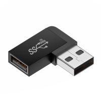 USB 3.0ตัวผู้ตัวเมีย USB ตัวเชื่อมอะแดปเตอร์ USB ส่วนหัว3.0 90องศาขึ้นลงโน๊ตบุ๊คแล็ปท็อป PC พอร์ตสายเชื่อมต่อสัญญาณ