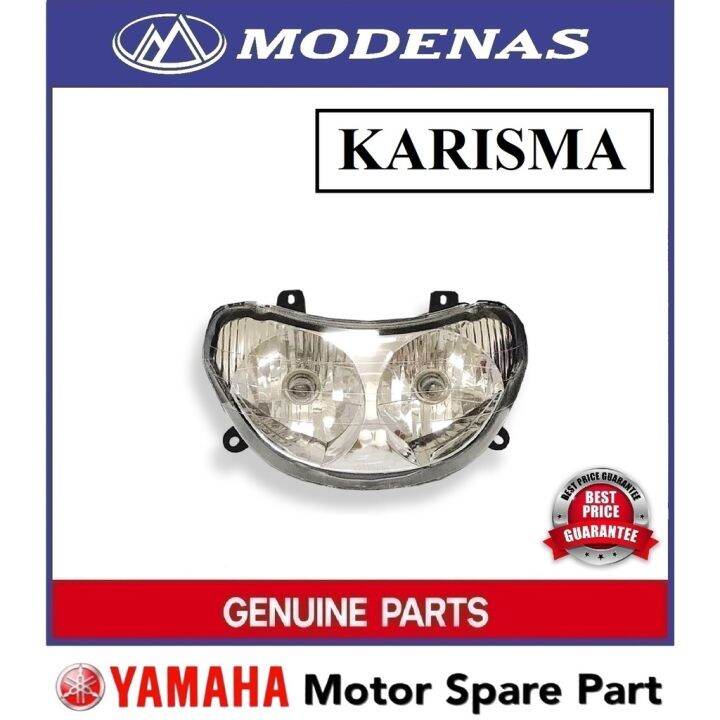 MODENAS KARISMA HEAD LAMP ASSY HEADLAMP HEAD LIGHT HEADLIGHT LAMPU