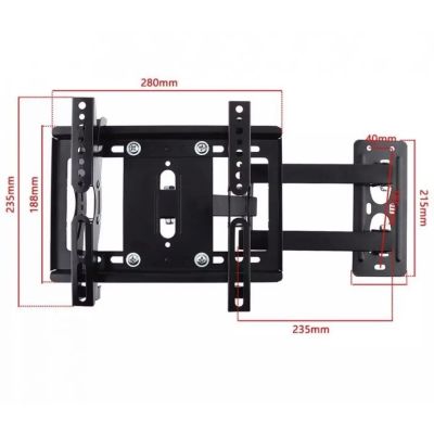 🎉🎉โปรพิเศษ ขาแขวนทีวี ขายึดจอ LCD/LED TV 14 -40 ยืดได้ ติดผนัง Full Swivel Tilt LED LCD TVS Wall Mount Bracket ราคาถูก ขาแขวน ขาแขวนทีวี ขาแขวนลำโพง ที่ยึด ที่ยึดทีวี ขาแขวนยึดทีวี