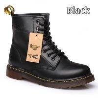 [Mmdh Gold] 35-46 kasut kulit lelaki Post today Men &amp; Women Dr.Martens Martin Shoes Real Leather Tooling ShoesTH