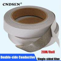 1Pc(20M) Double-side Conductive Tape Single-sided Adhesive Tape For Laptop Cellphone LCD EMI Shielding Tapes Width 5~20mm Adhesives  Tape