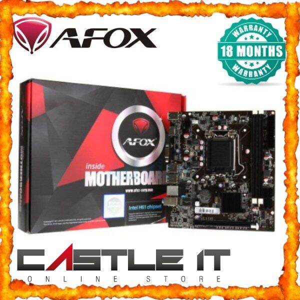 ♜AFOX IH61-MA2 INTEL H61M Socket LGA1155 iH61 Motherboard for Core i7 ...