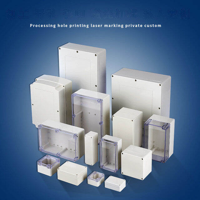 IP65 waterproof junction box electrical junction terminal box ABS