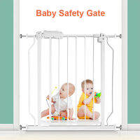 ที่กั้นบันได ประตูกั้นบันได 74-86 ชม Security Gate Fence Security Baby Pet Gate for Stairs Doors Gates for Kids Pets dog Seabuy