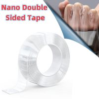 Wall Double Sided Adhesive Tape Waterproof Reusable Stickers Transparent Strong Sticky Glue Car Bathroom Kitchen Multifunctional Adhesives  Tape