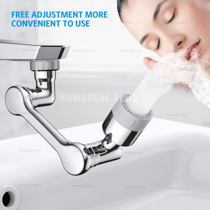 universal-1080-degree-rotatable-faucet-aerator-extender-plastic-splash-filter-faucets-bubbler-nozzle-robotic-arm-2-modes-faucet