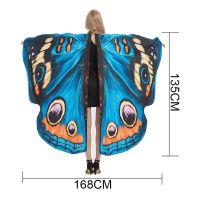 Shawl Adult Wings Decoration Holiday Halloween Women Cloak Adjustable Hand Strap Cosplay Party Costume