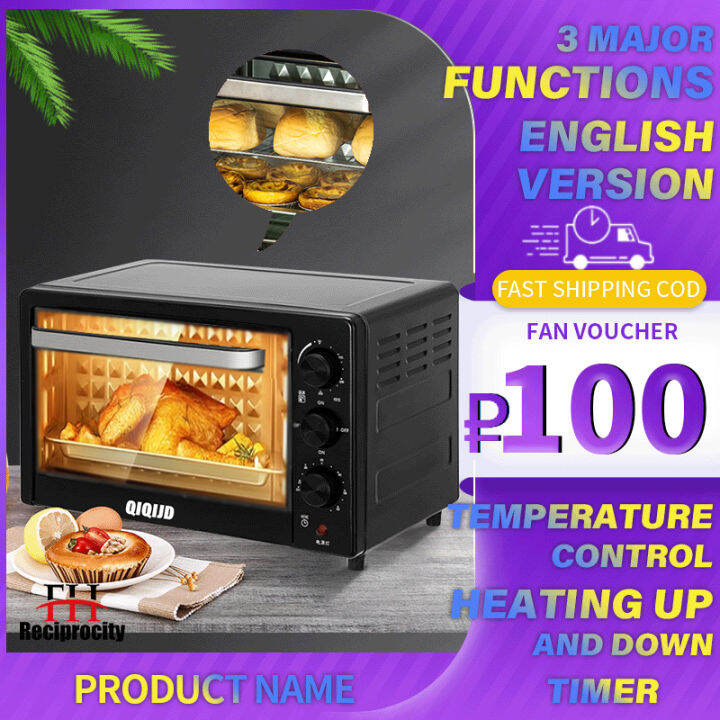 Electric oven household small 22L electric oven multifunction baking